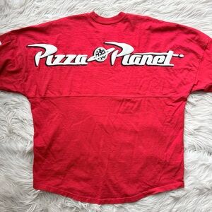 Disney 2019 Pixar Toy Story Pizza Planet Spirit Jersey Shirt Medium